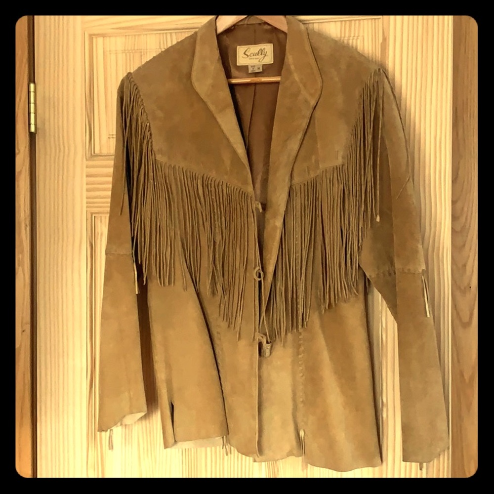 Scully leather jacket